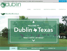 Tablet Screenshot of dublintxedc.com